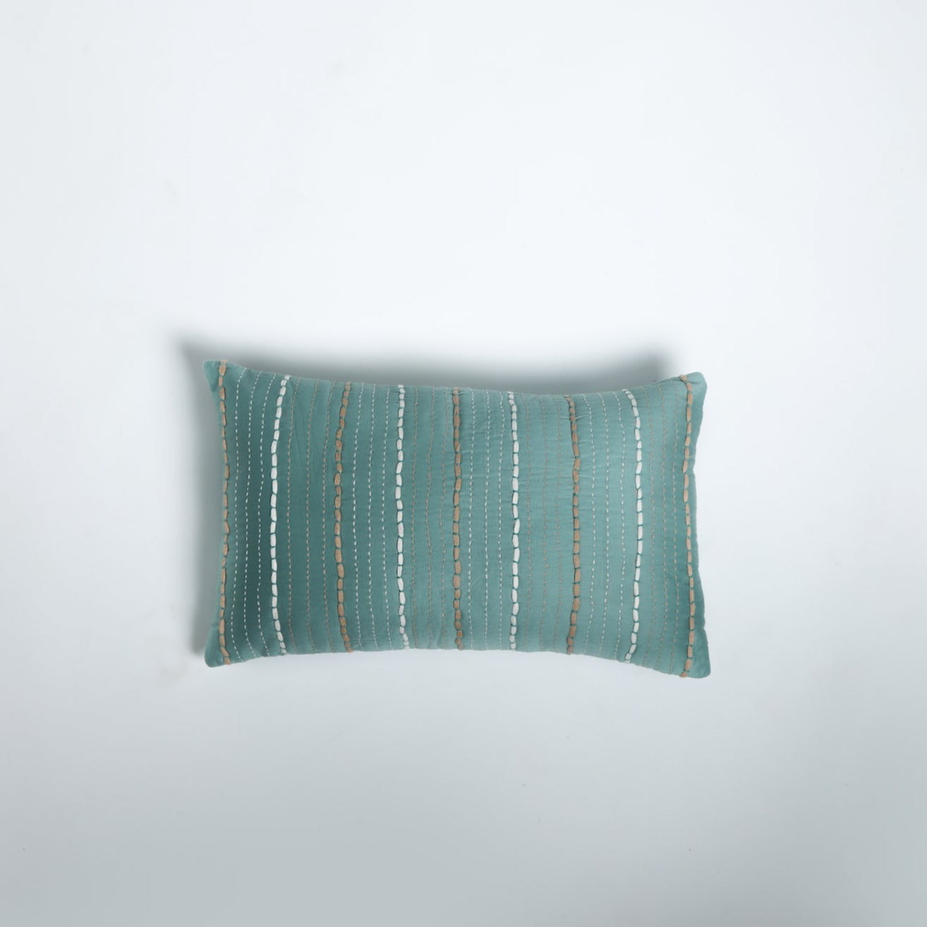 Timeless Dori Stitch Cushion Cover 12 X 20 inches - aumbrr